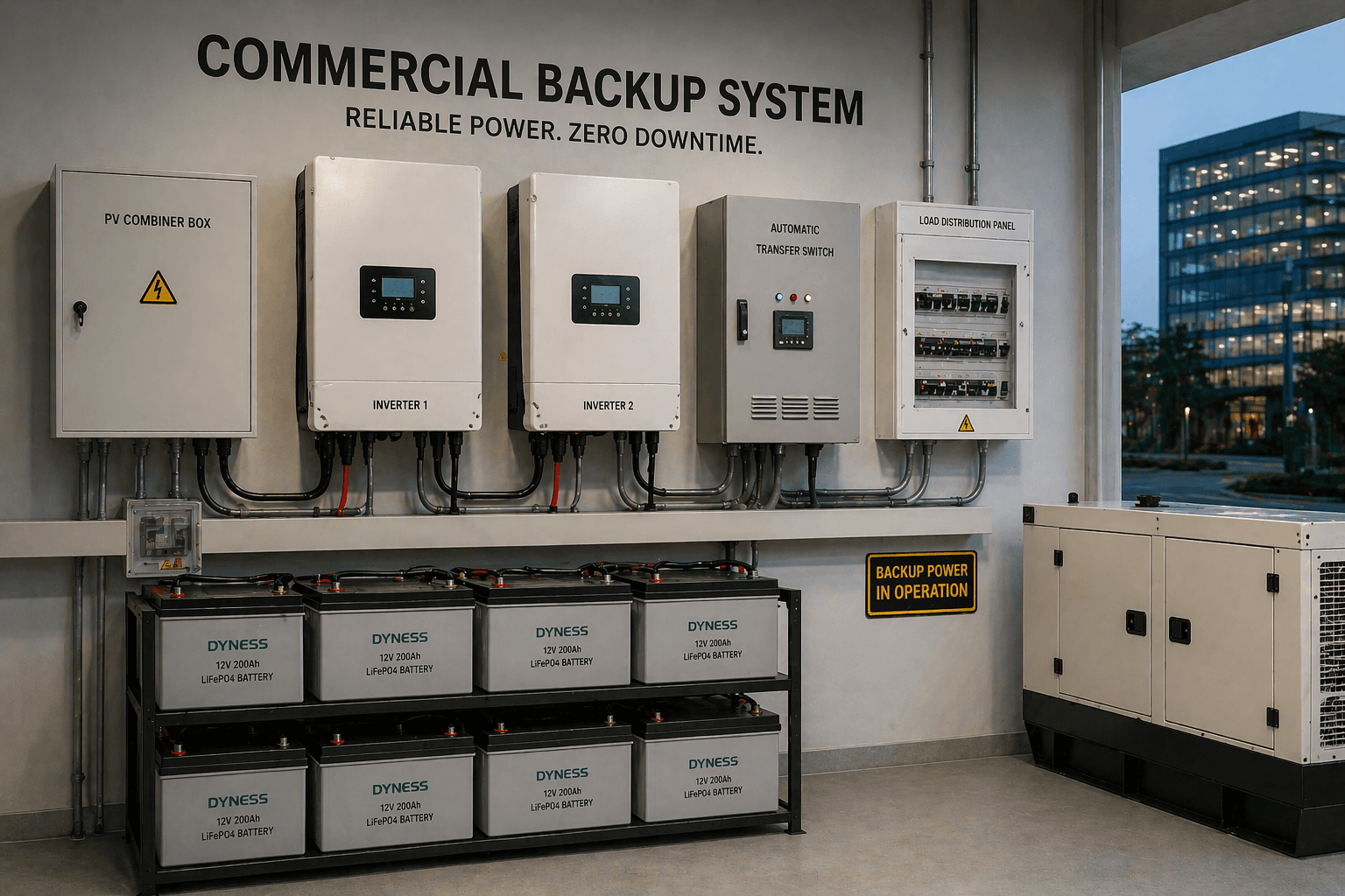 Commercial Backup System